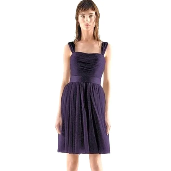 White by Vera Wang | Dresses | Vera Wang White Label Amethyst Tulle Formal  Dress | Poshmark